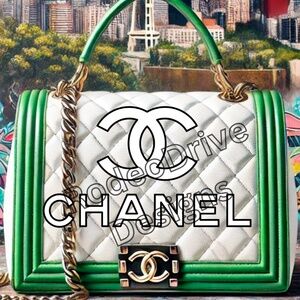 CHANEL PRINT FASHION WALL ART 11X17 CITY SERIES SEATTLE  BY THE ARTIST DENARDAI